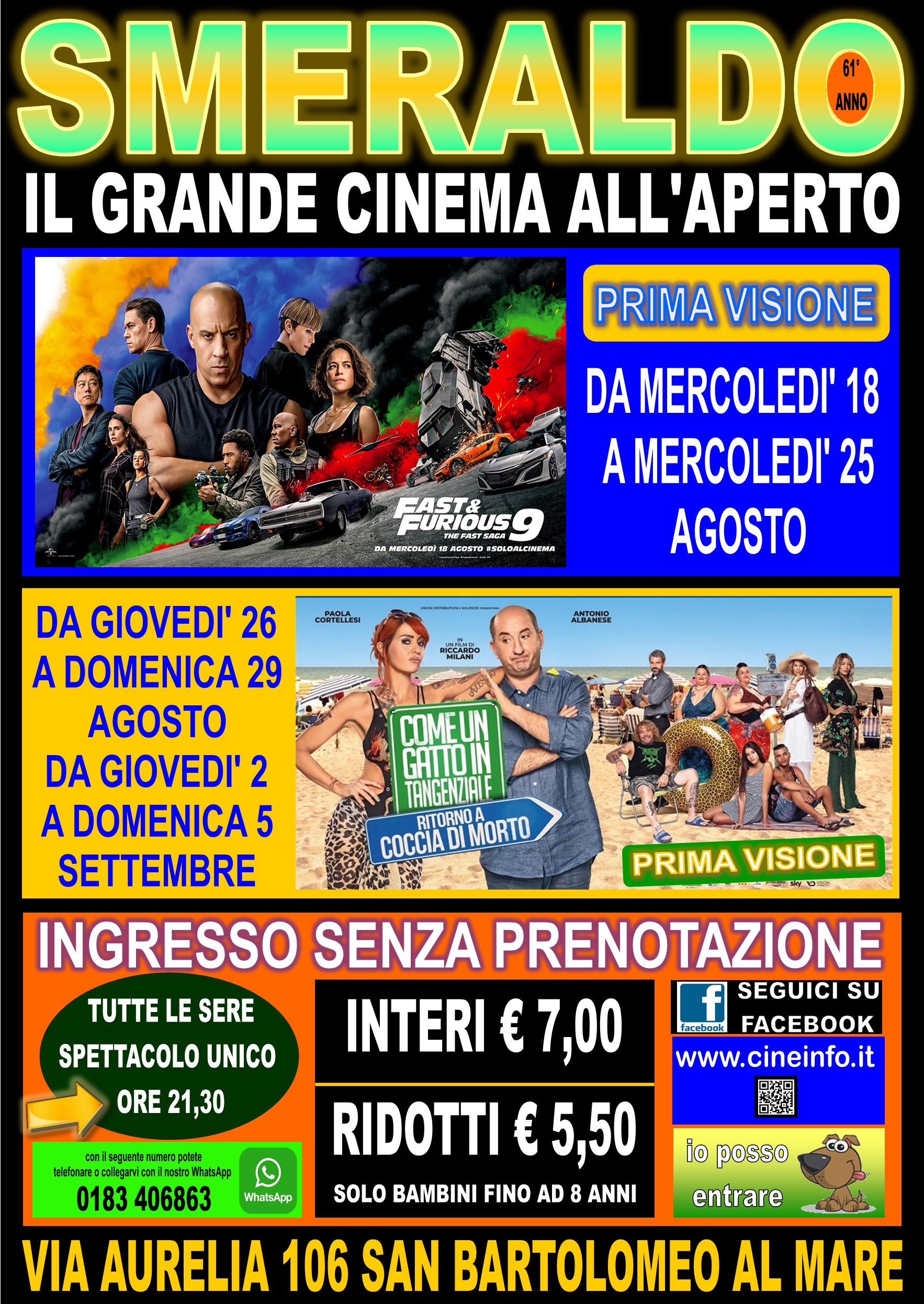 Cinema All Aperto San Bartolomeo Al Mare